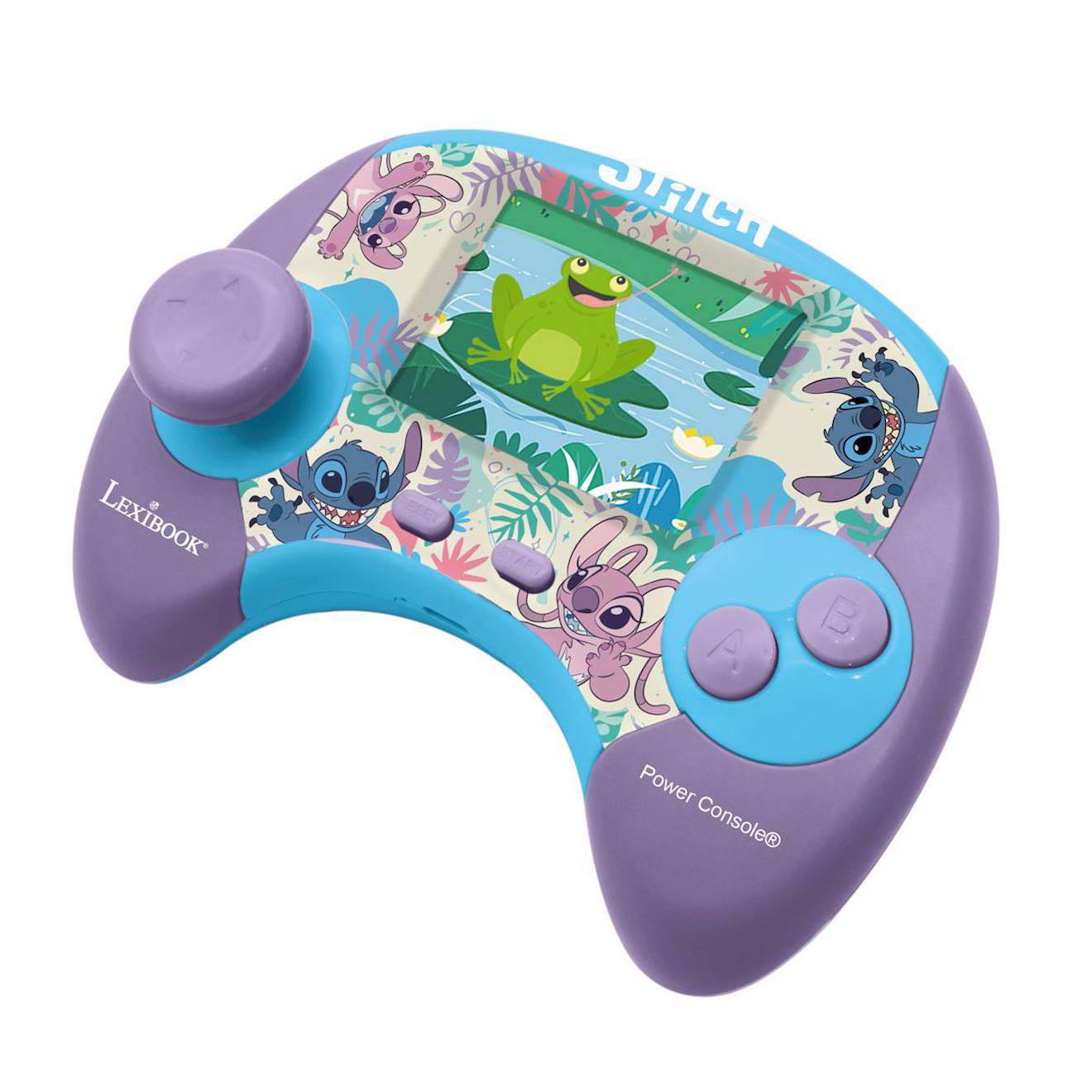 Power console de jeux éducative Stitch bilingue français/anglais avec 100 activités multicolore