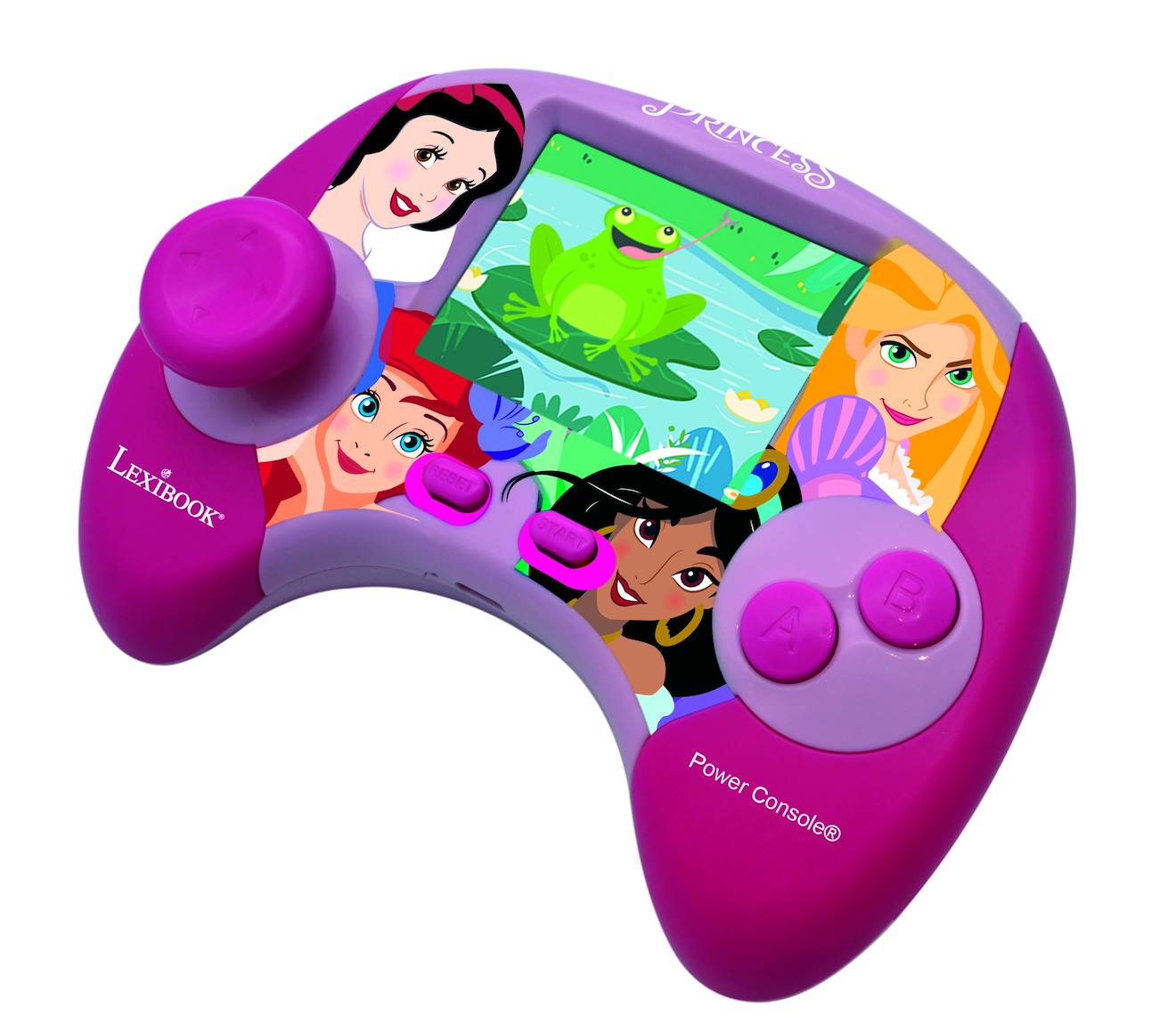 Power console Disney princesse de jeux éducative bilinque en français et anglais multicolore