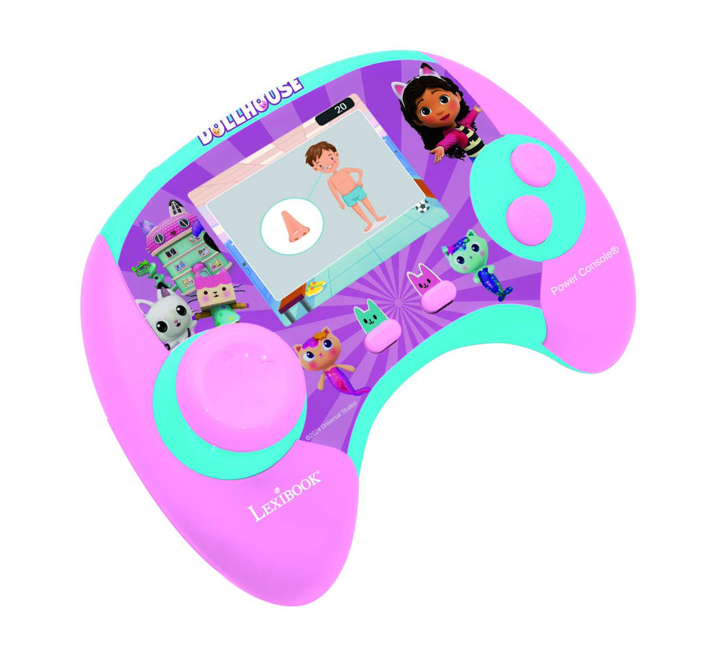 Power console Gabby et la Maison Magique de jeux éducative bilingue en français et anglais multicolore
