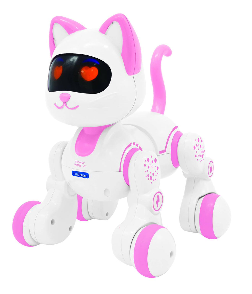 Power kitty junior – chat robot télécommandé programmable rose