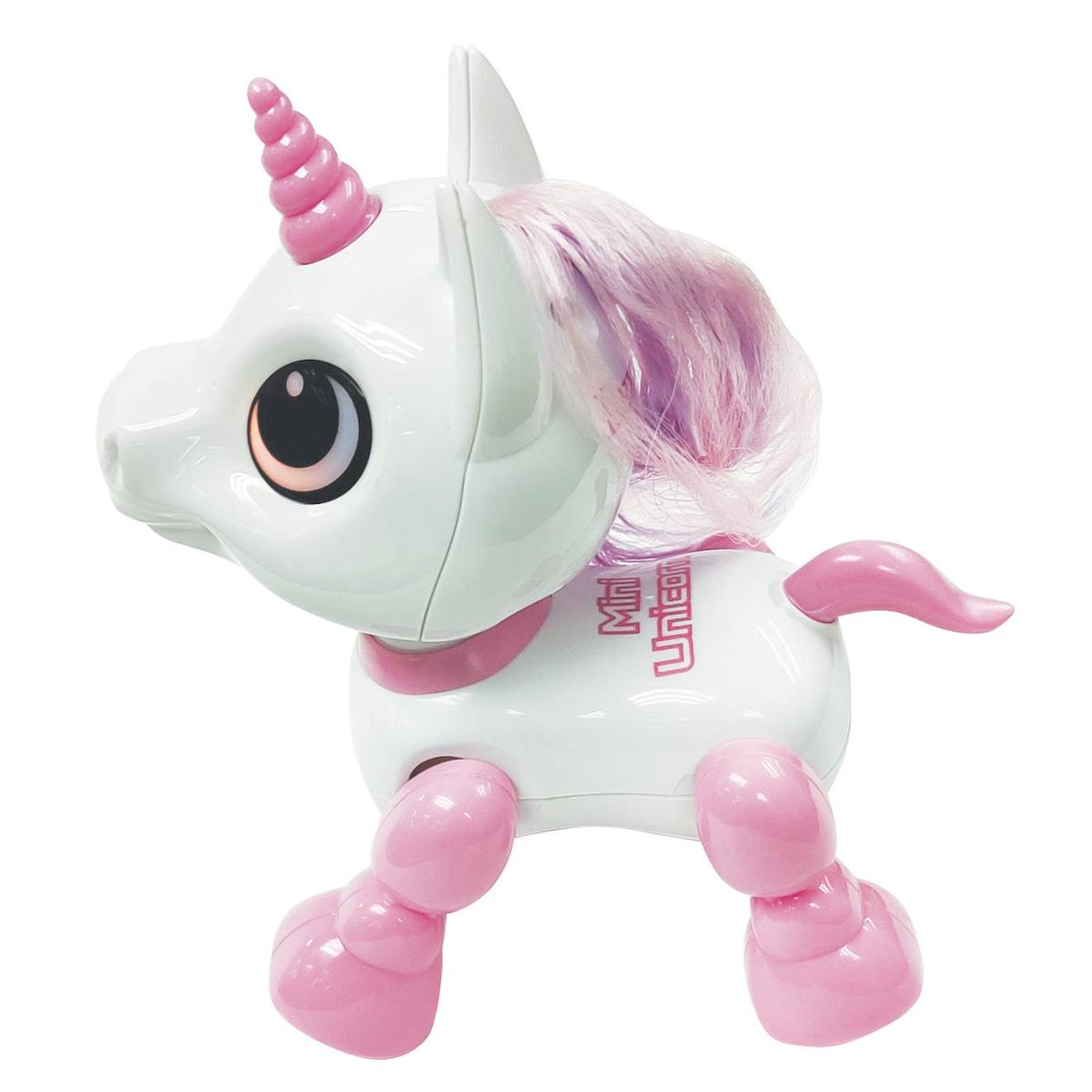 Power unicorn mini - licorne robot rose