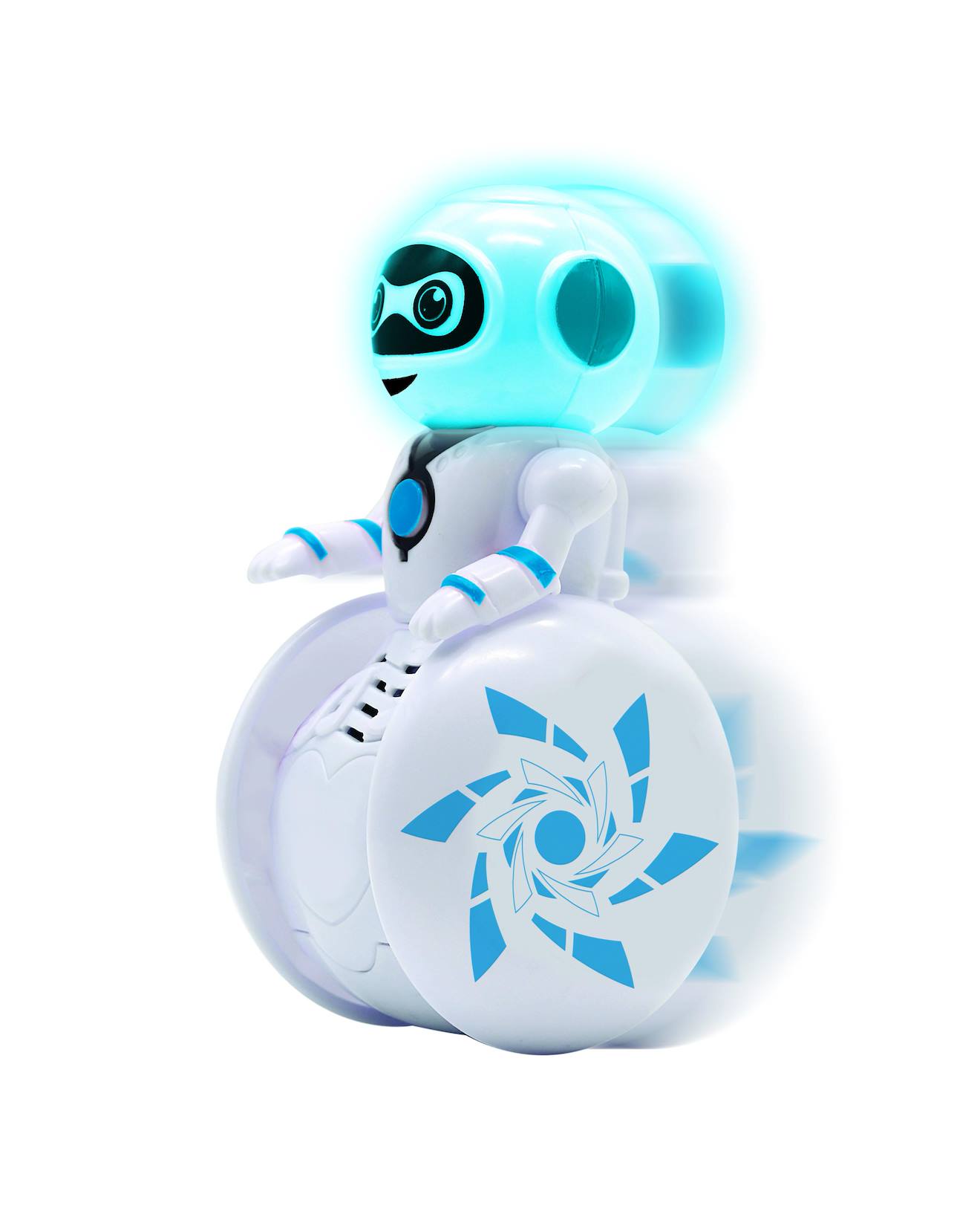 Powerman® roller - mini robot à une roue parfaitement équilibré blanc
