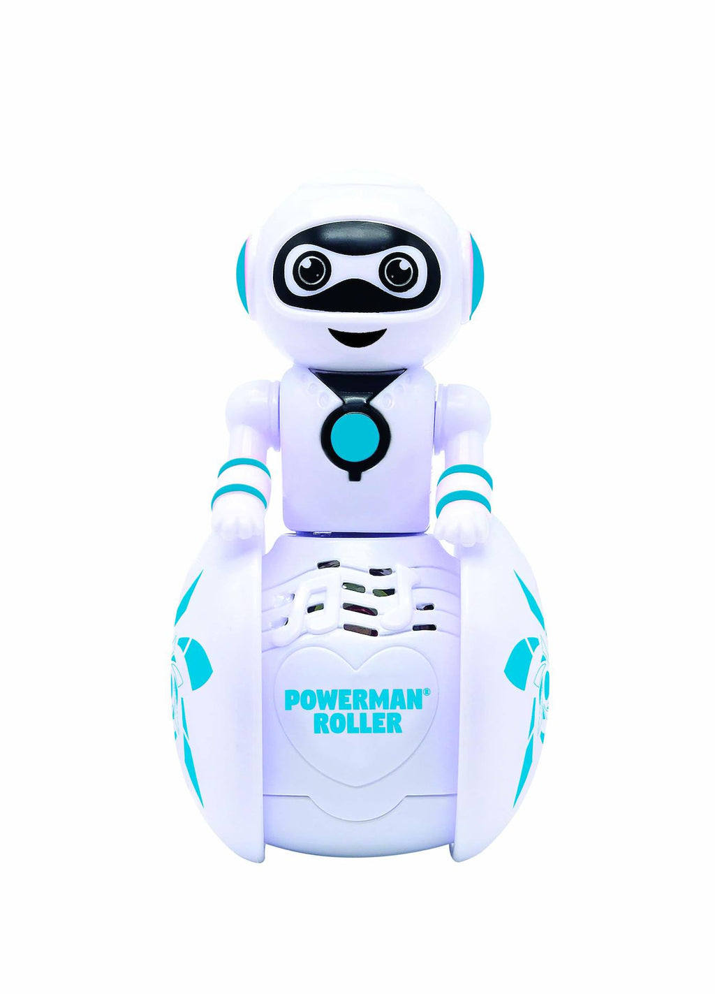 Powerman® roller - mini robot à une roue parfaitement équilibré blanc