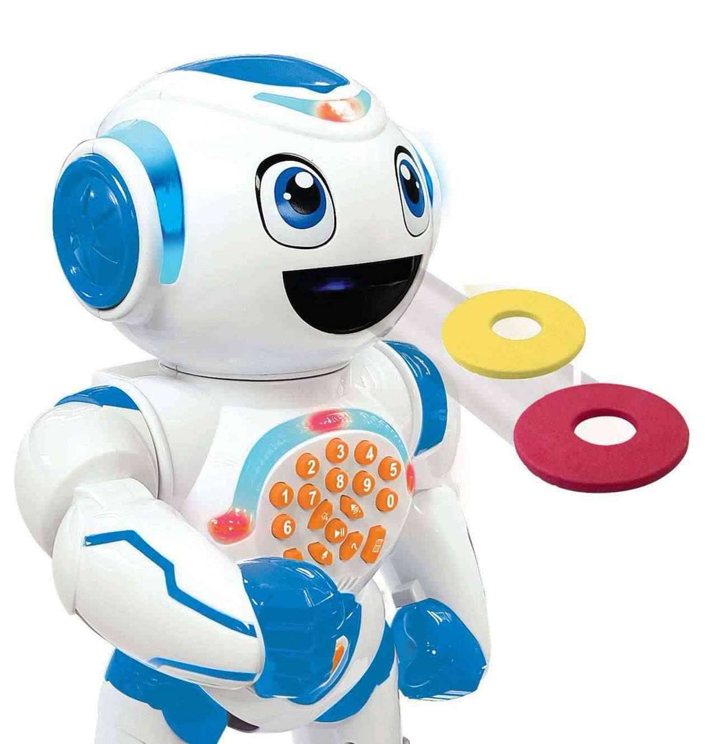 Powerman star robot interactif télécommandé (français) programmable, 10 000 histoires blanc