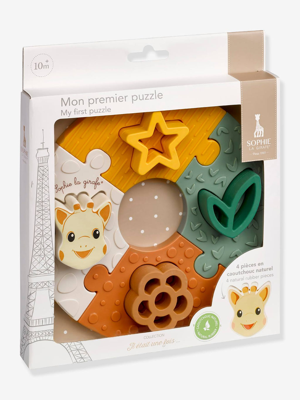Premier puzzle Sophie la Girafe vulli multicolore