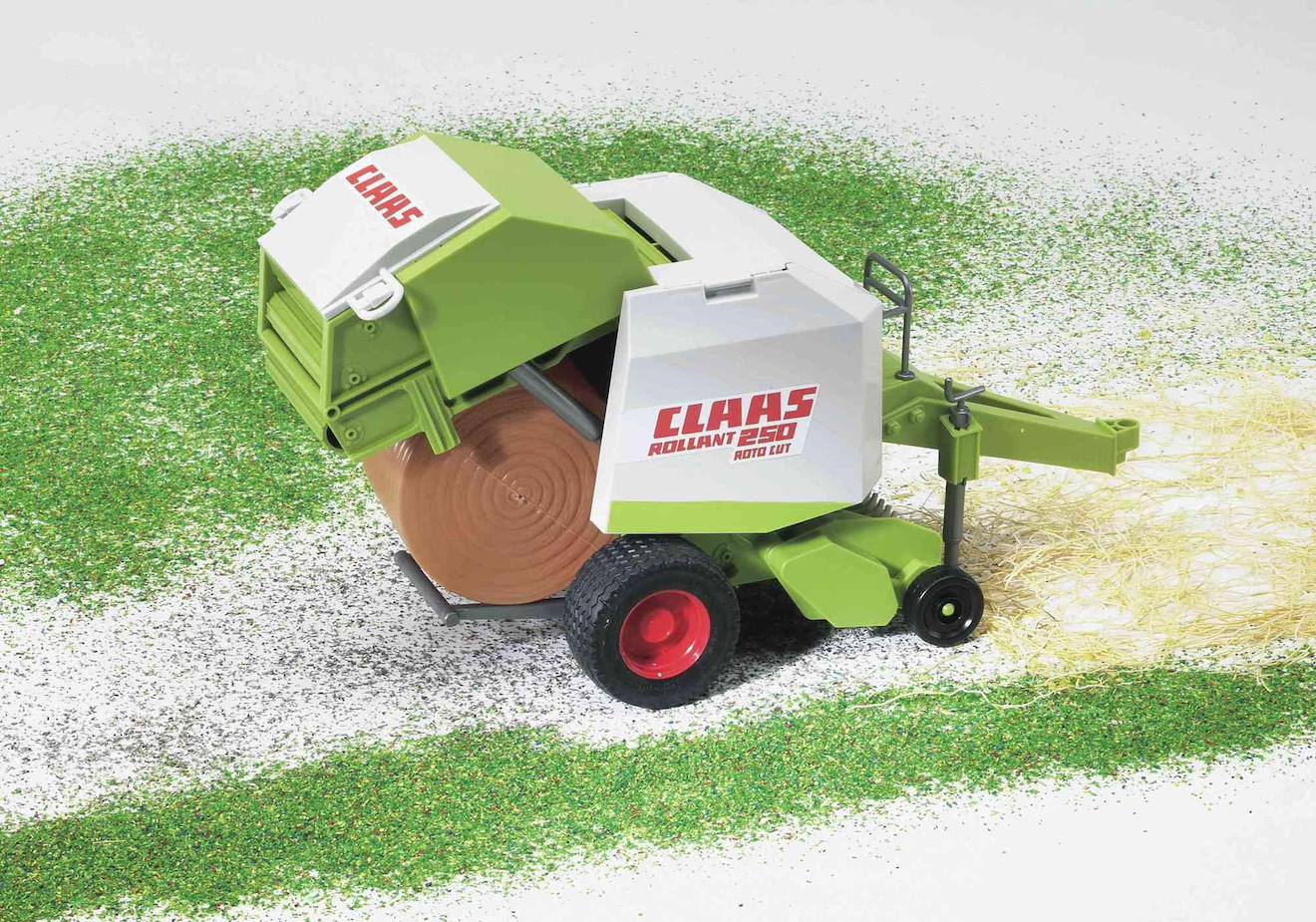 Presse à balles claas rollant 250 vert
