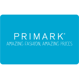 E-carte cadeau Primark
