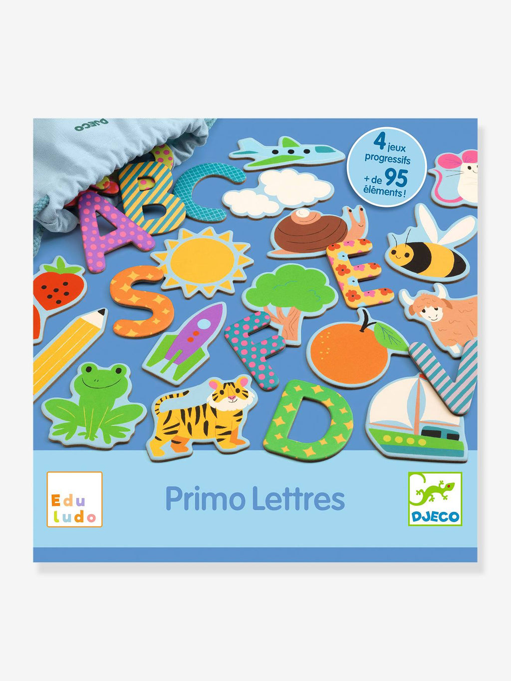 Primo ludo lettres - multicolore