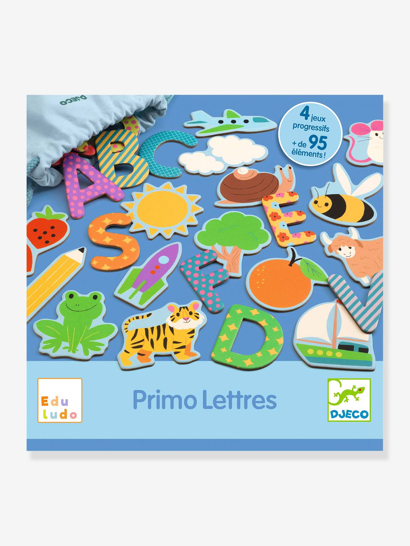 Primo ludo lettres - multicolore