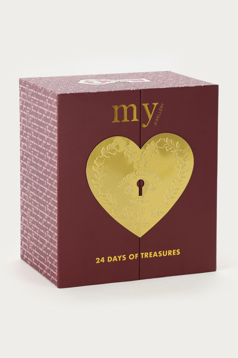 Calendrier de l'Avent My Jewellery Deluxe 24 Jours de Trésors doré