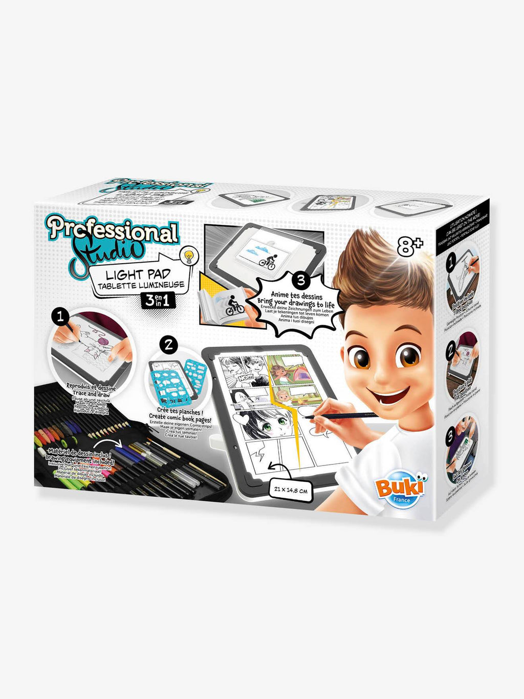 Professional studio - tablette dessin 3 en 1 - blanc