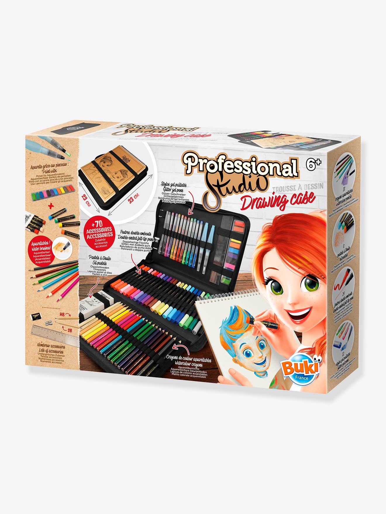 Professional studio - trousse à dessin - multicolore