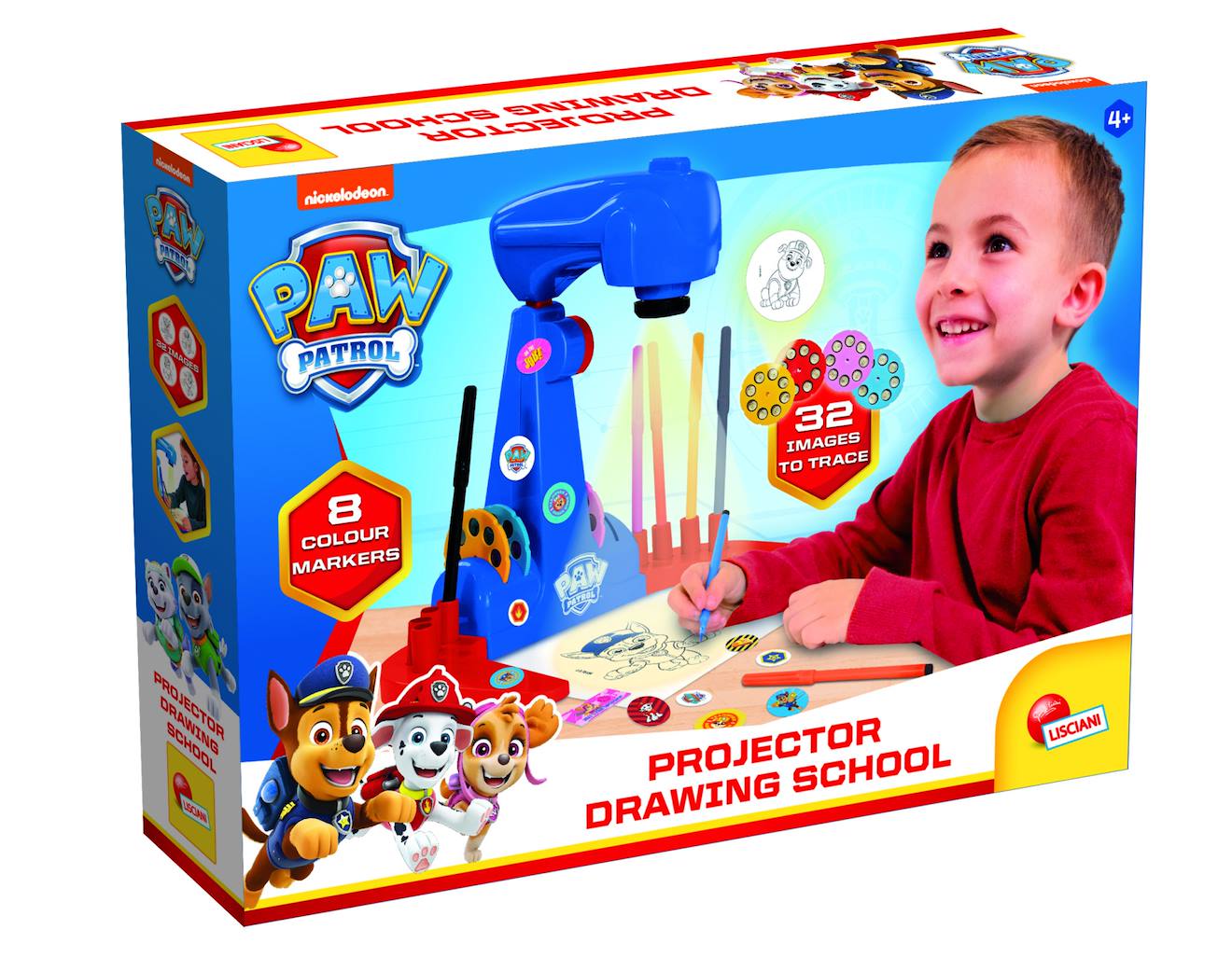 Projecteur de dessin Paw Patrol multicolore