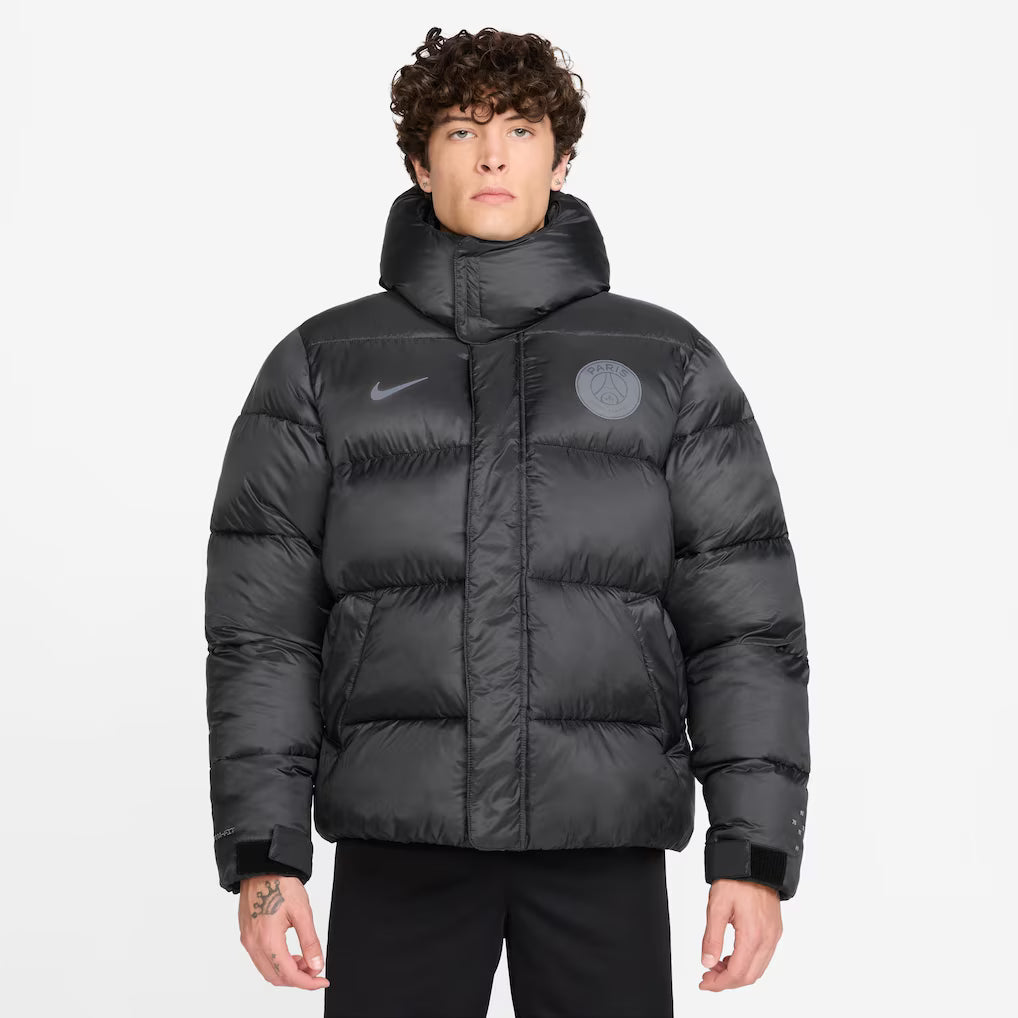 Vente Ensemble Doudoune A Capuche PSG Blanc 2024/2025 -02 Vente Ensemble Doudoune A Capuche PSG Blanc 2024/2025 -02