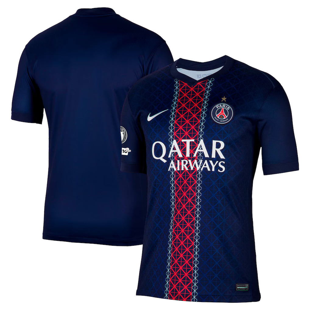 Maillot Domicile PSG 2025/2026 avec badge champions d'Europe - Nike