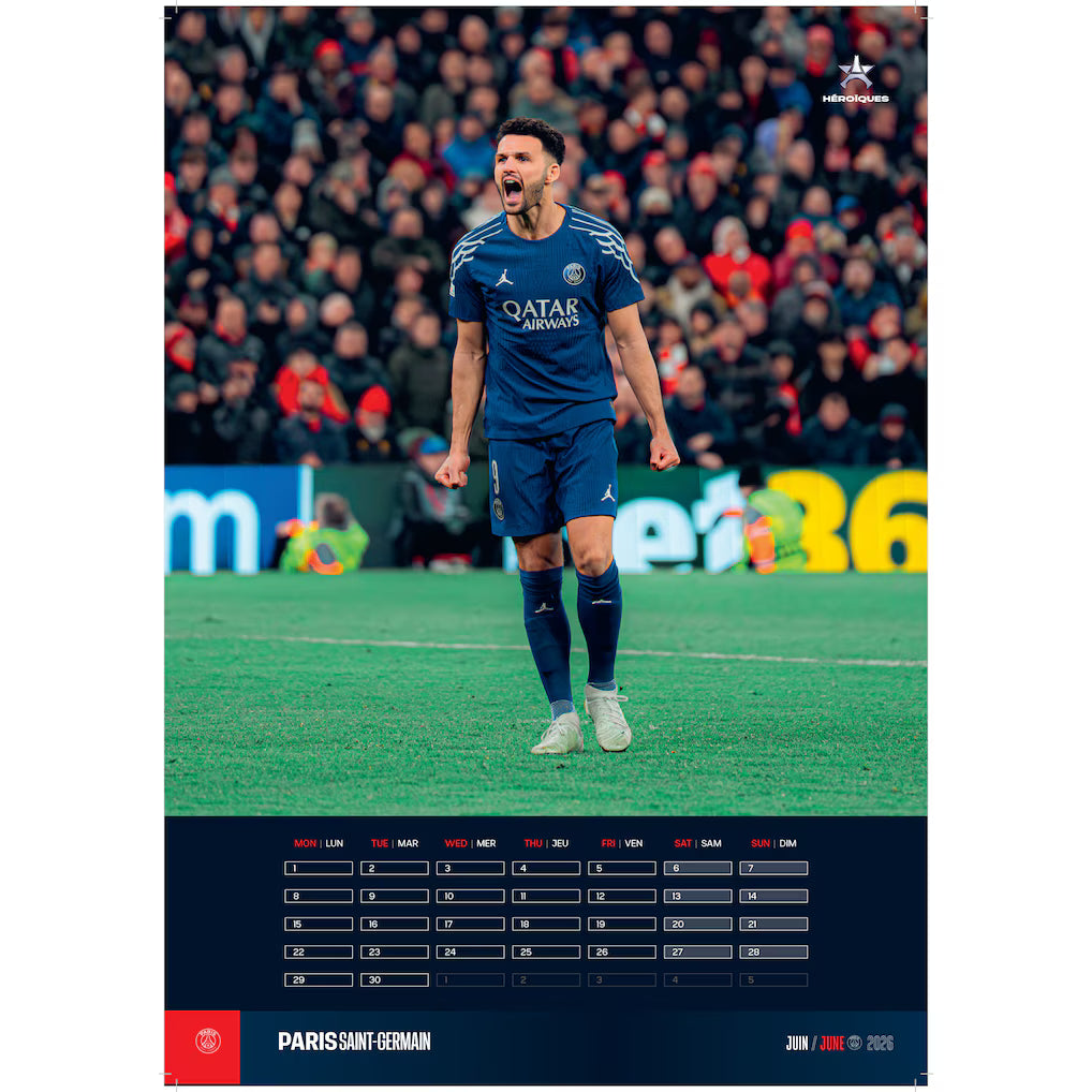 Calendrier PSG Officiel 2026