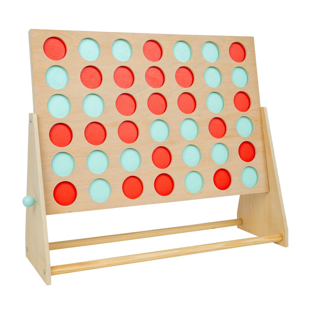 Puissance 4 géant bois FSC multi couleur