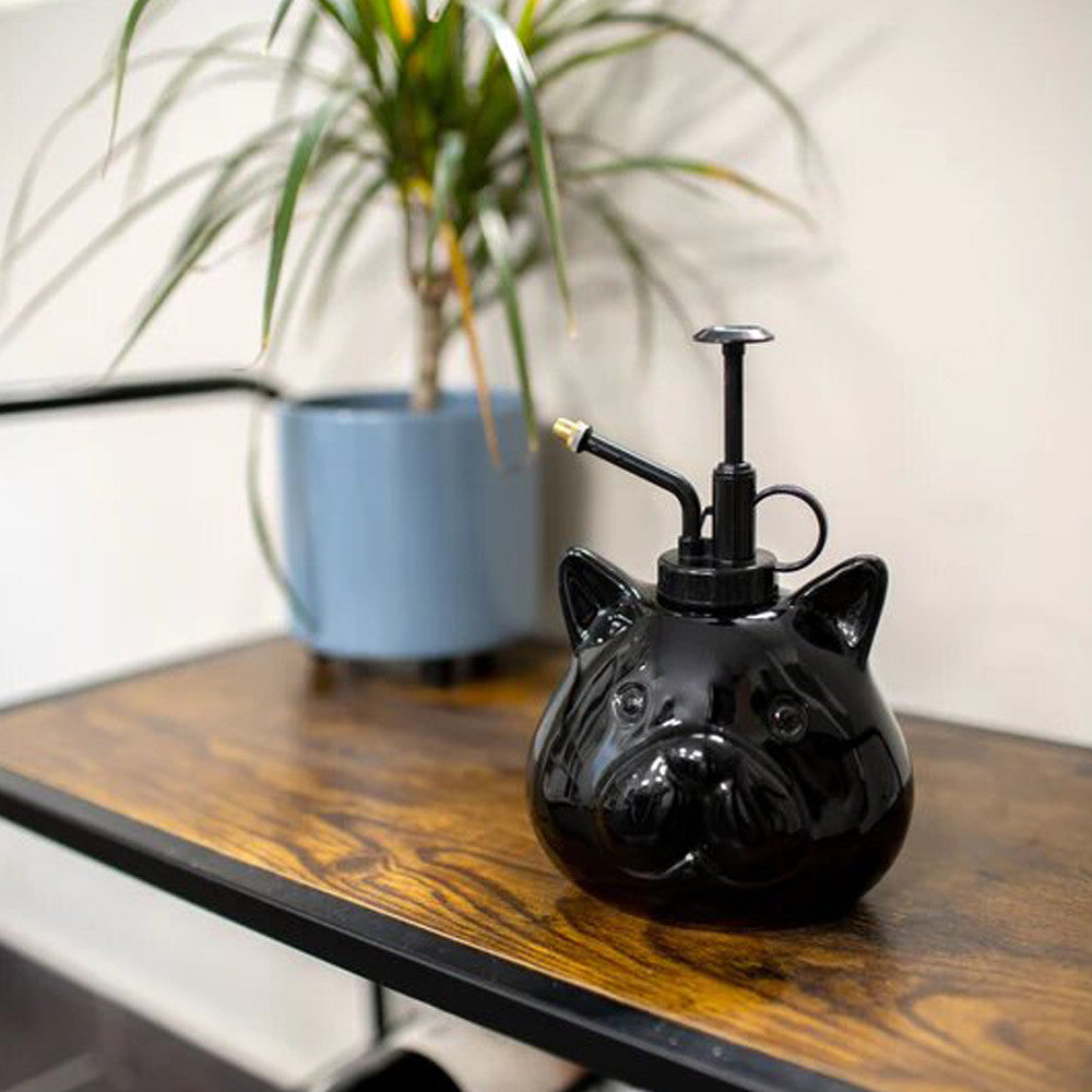 Pulvérisateur Chat pour Plantes Noir - Pour Jardinier