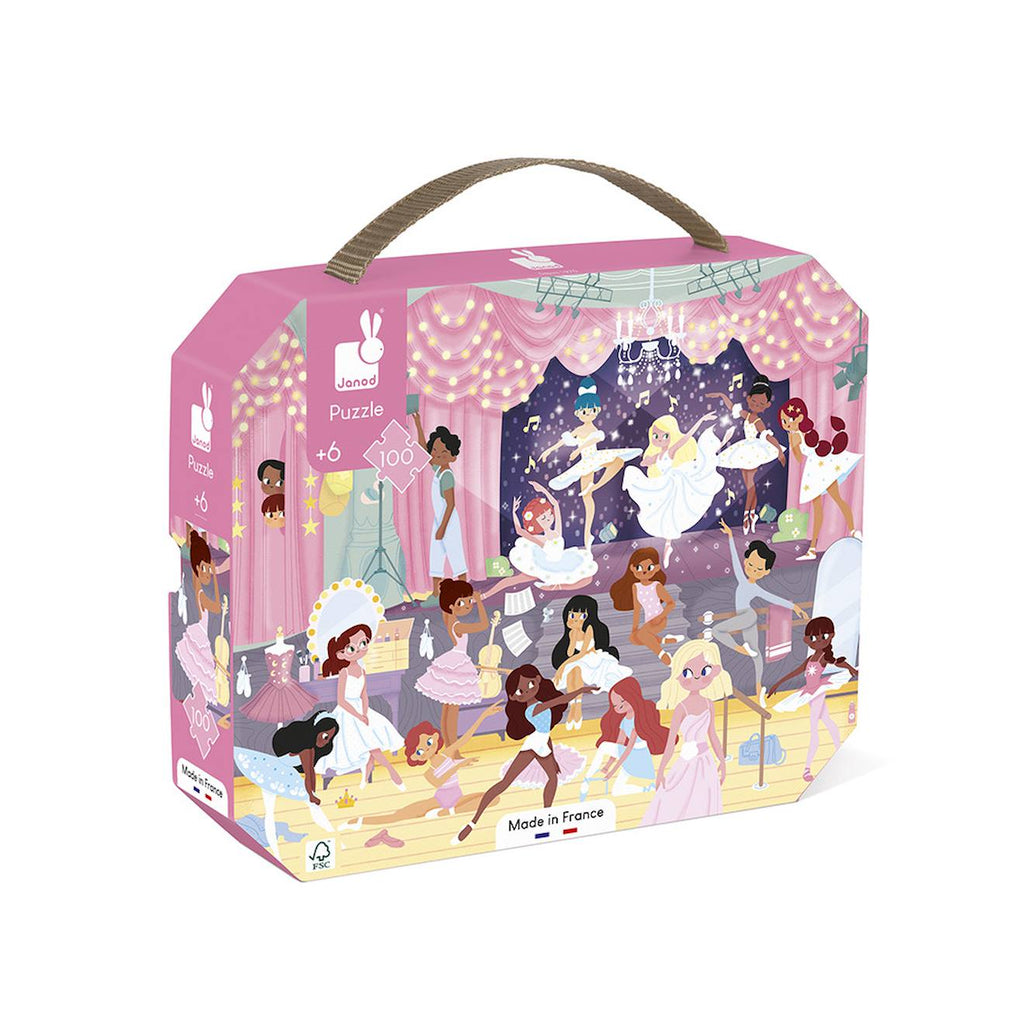 Puzzle 100 pièces les danseuses multicolore