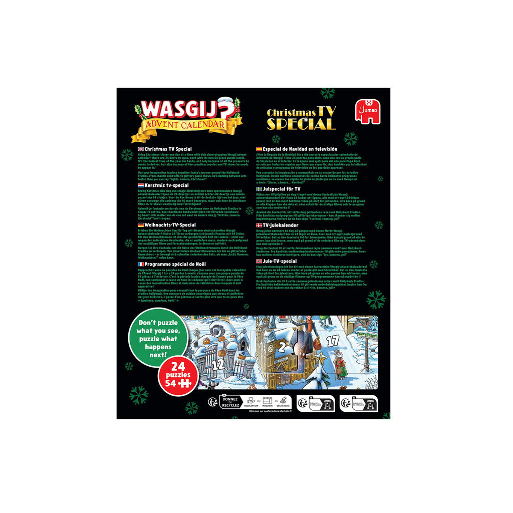 Calendrier de l'Avent Wasgij 2026 Christmas TV