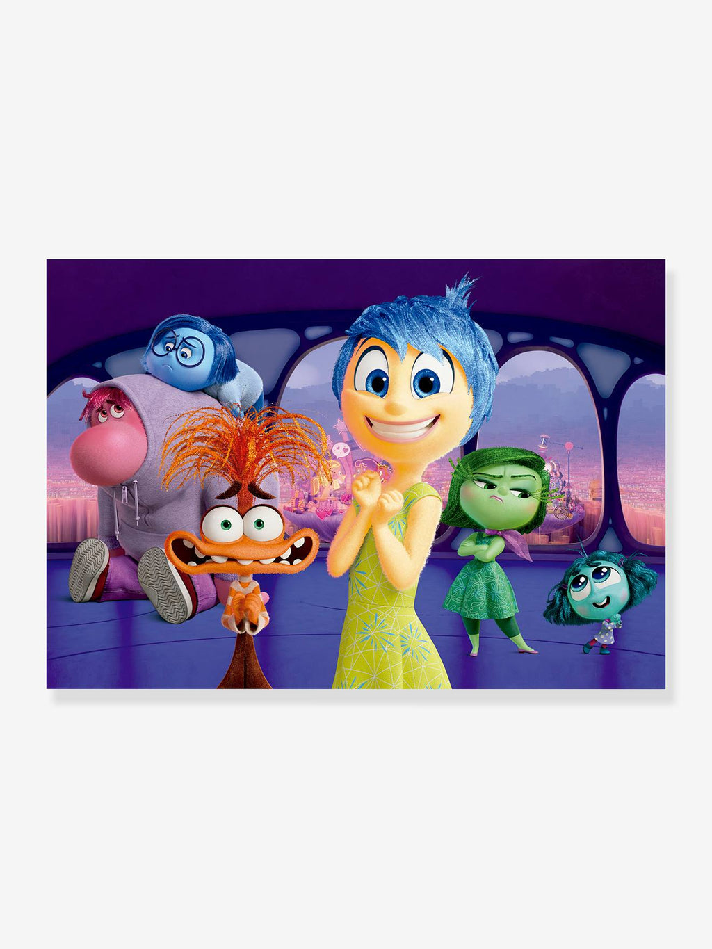 Puzzle 2x100p vice et versa (inside out) violet