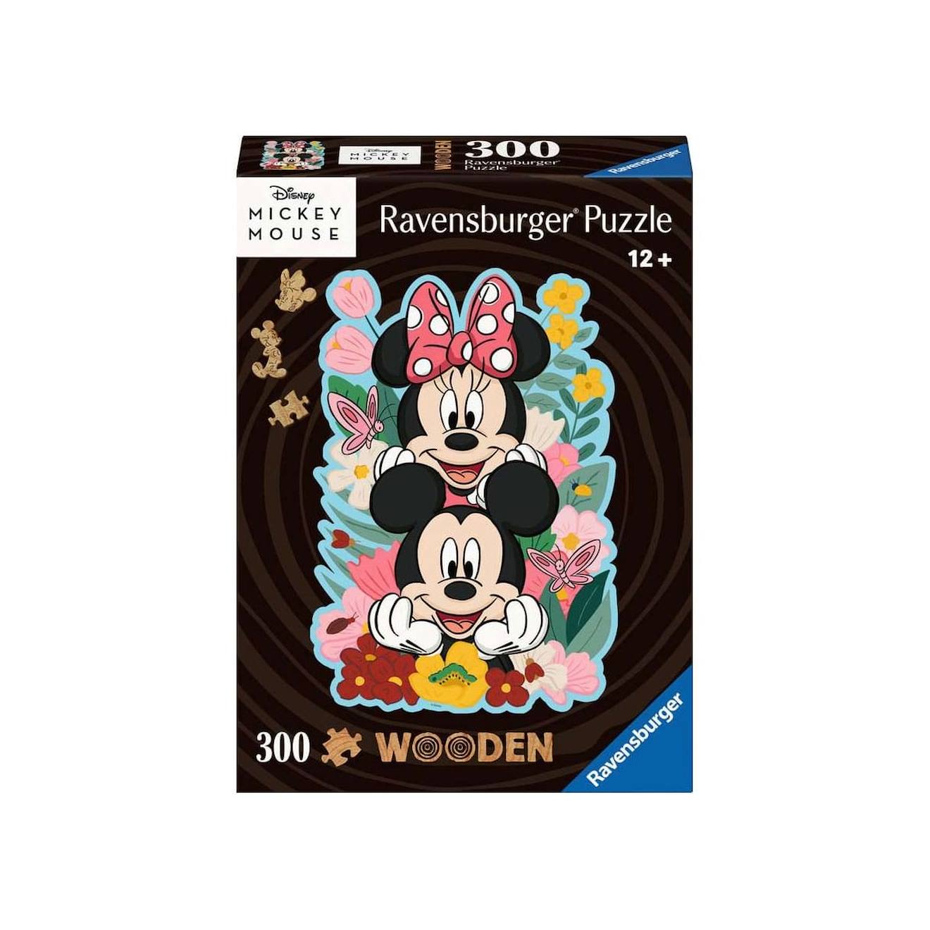 Puzzle 300 pièces bois Mickey multicolore