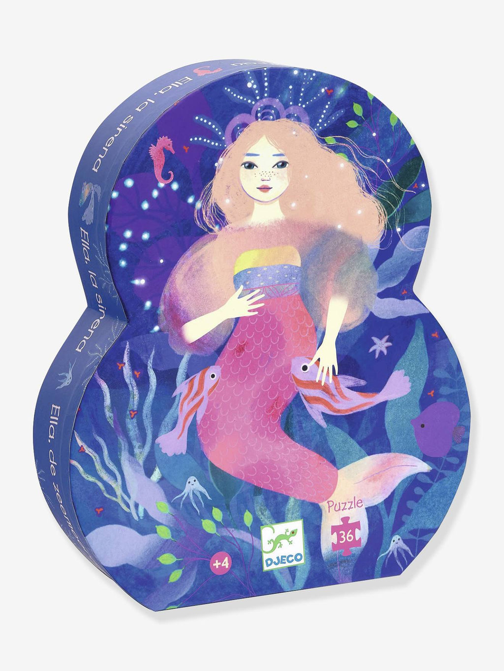 Puzzle 36 pièces ella la sirène violet