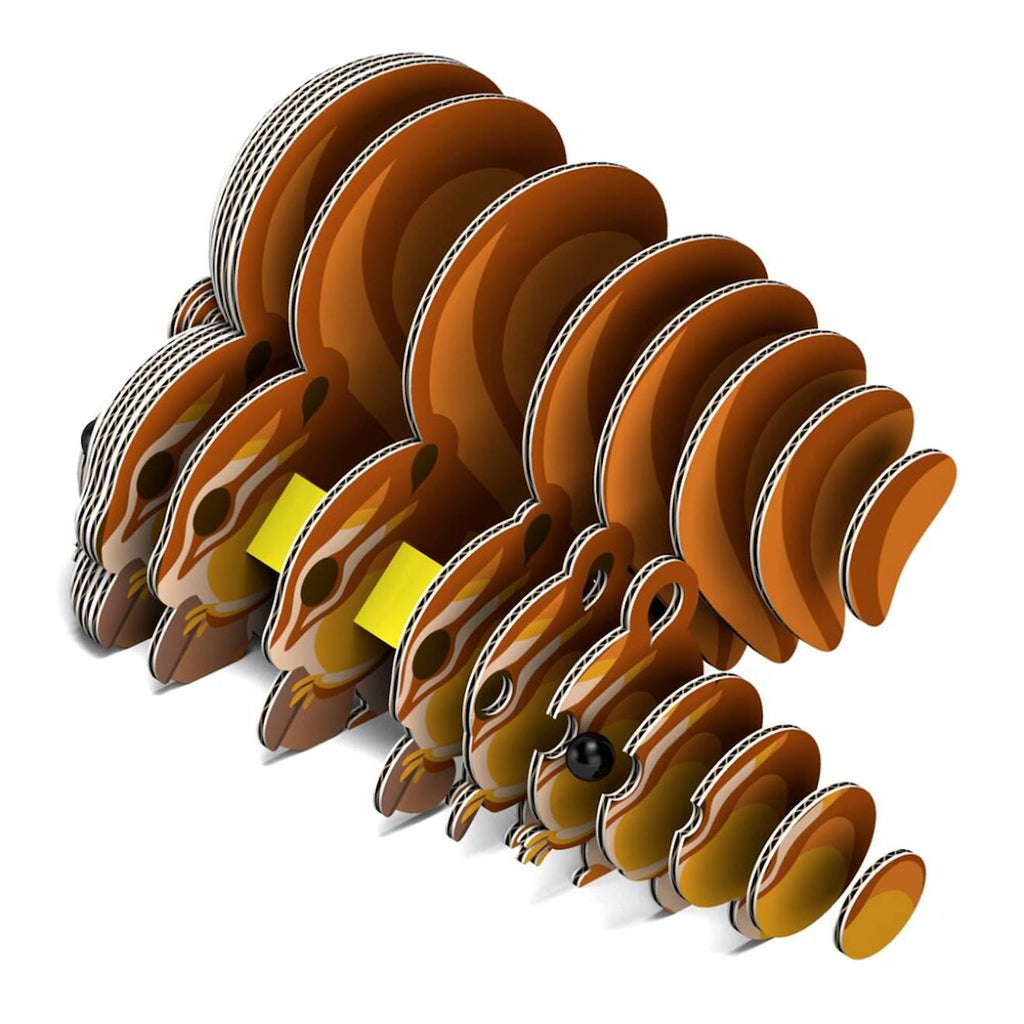 Puzzle 3D - ecureuil brown