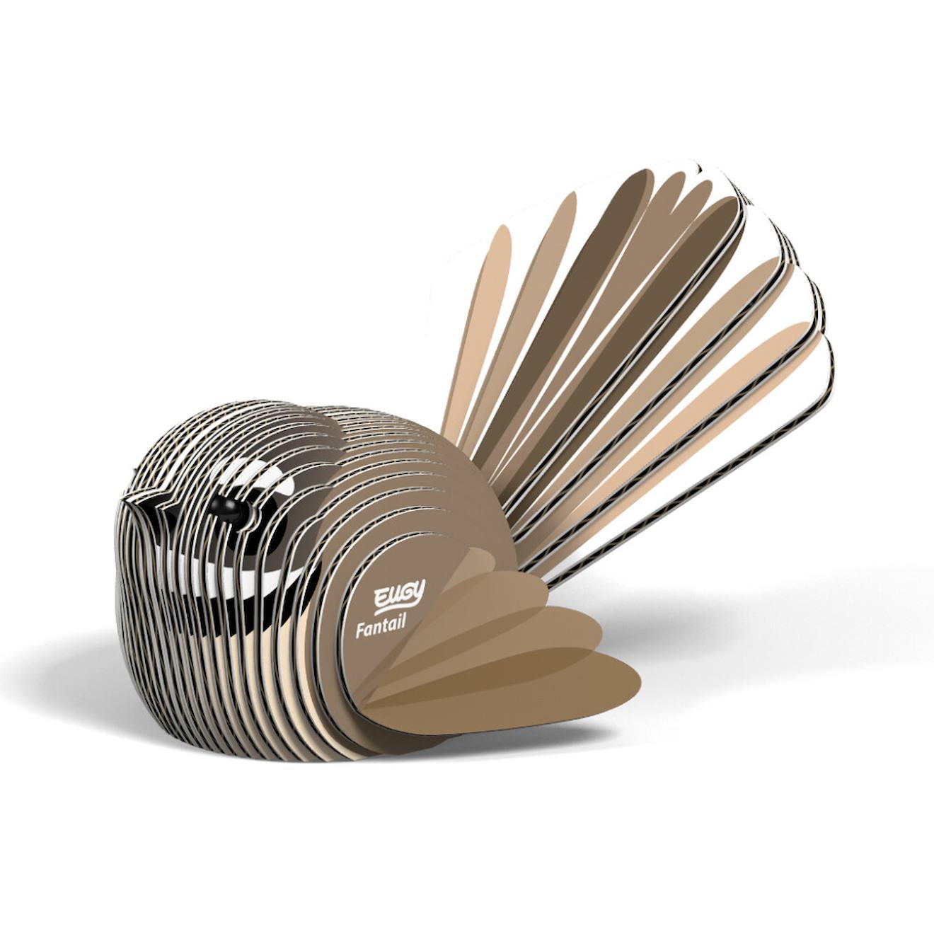 Puzzle 3D - fantail brown