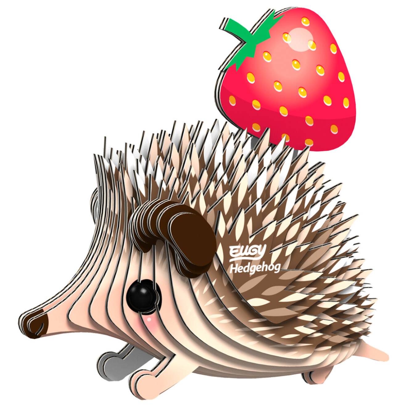 Puzzle 3D - hérisson brown