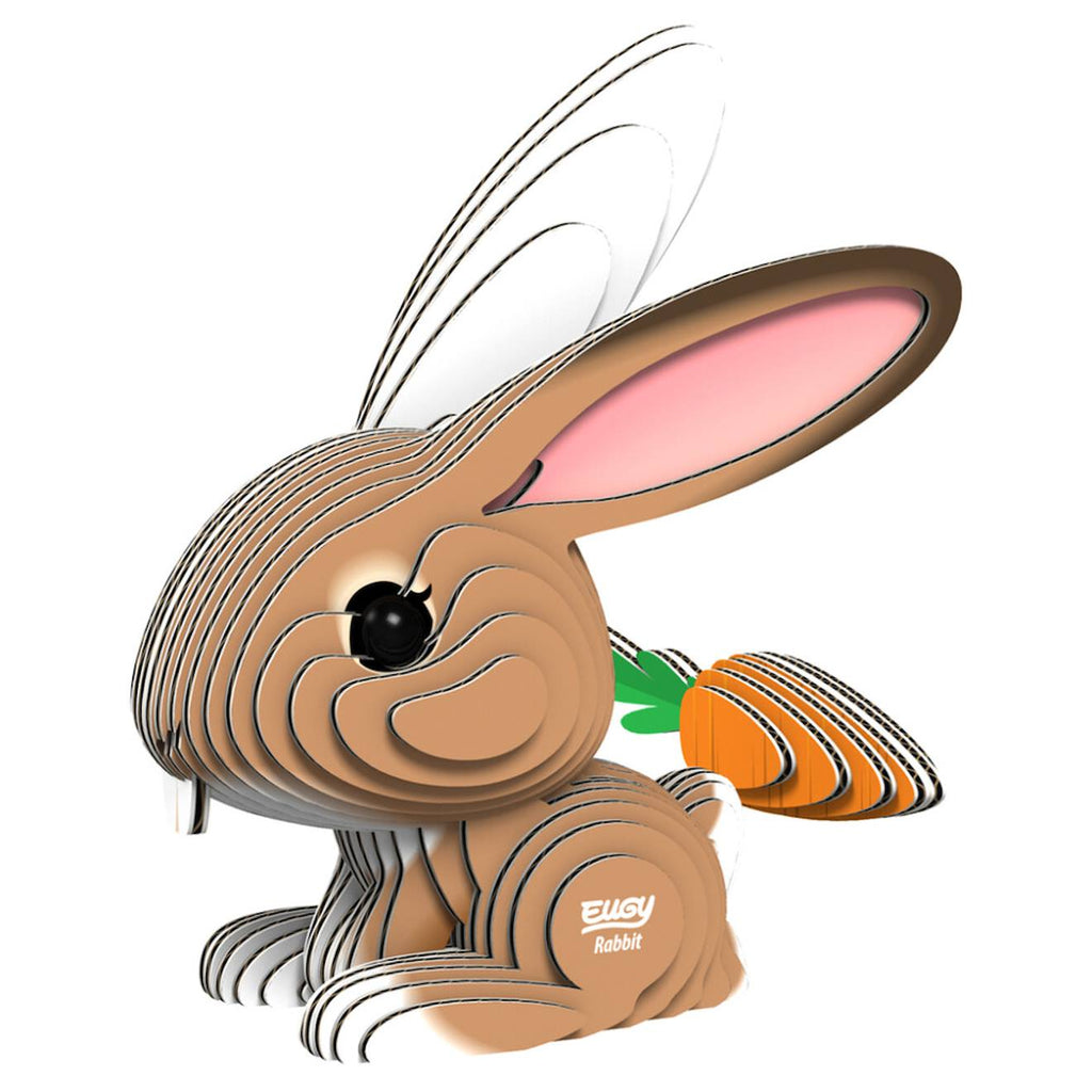 Puzzle 3D - lapin brown