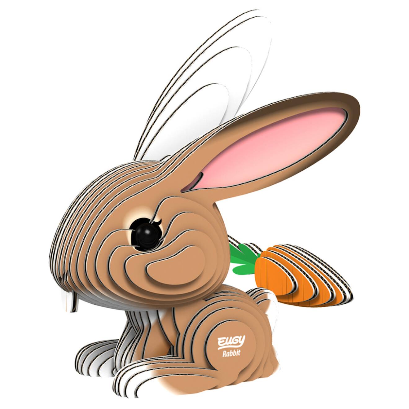 Puzzle 3D - lapin brown