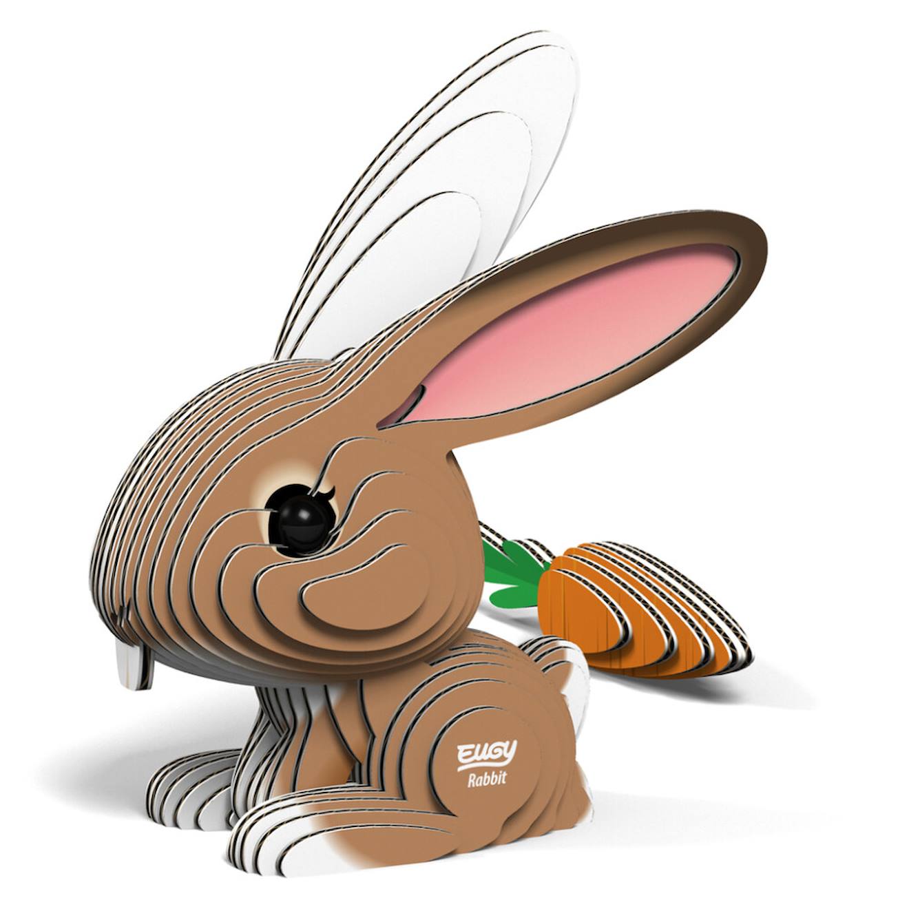 Puzzle 3D - lapin brown