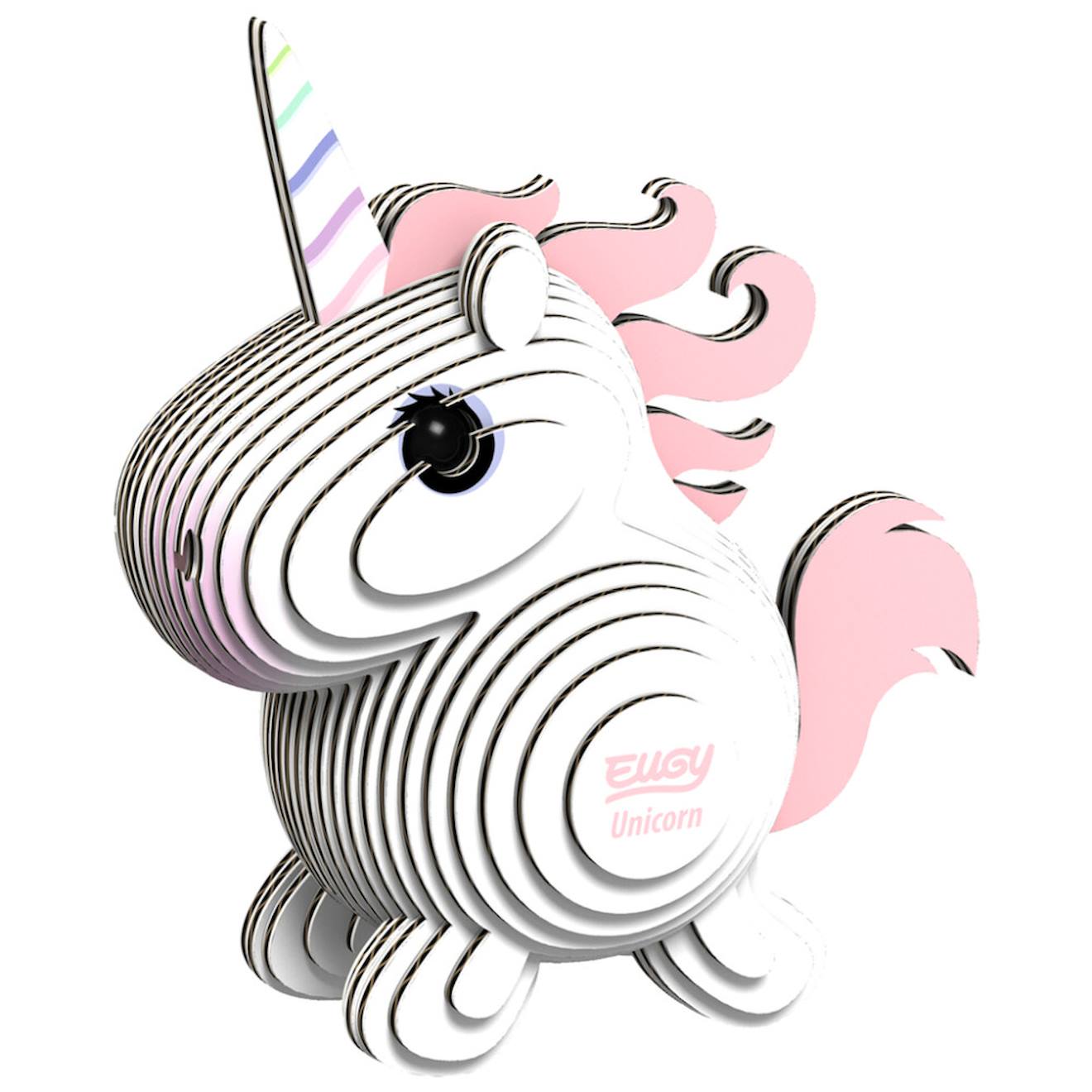 Puzzle 3D - licorne white