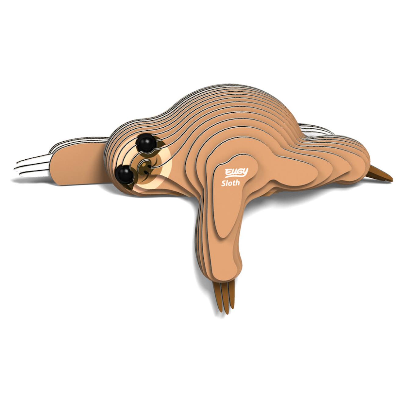 Puzzle 3D - paresseux brown