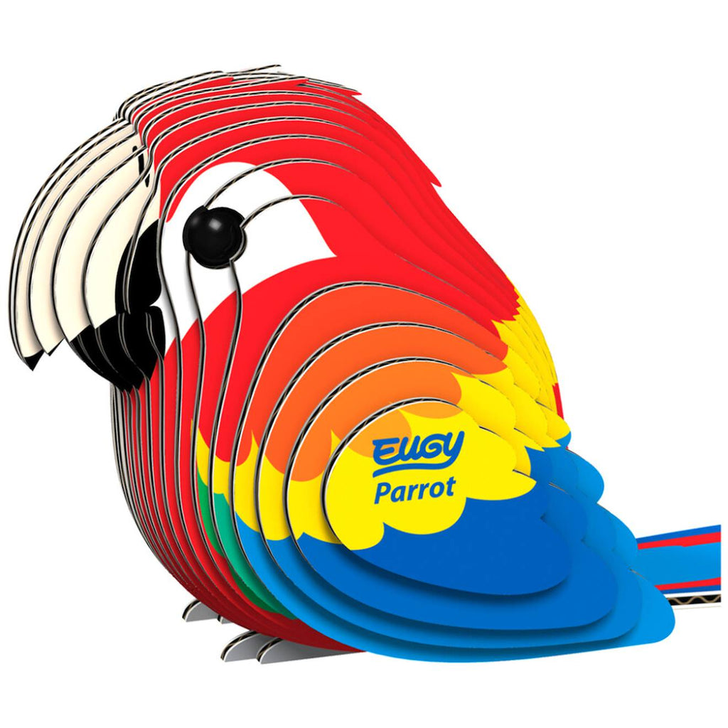 Puzzle 3D - perroquet multicolor