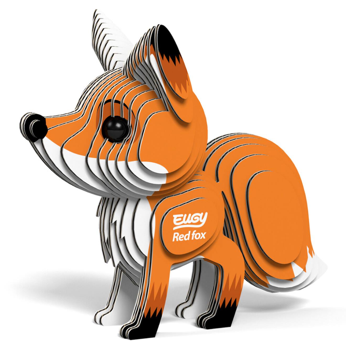 Puzzle 3D - renard rouge brown