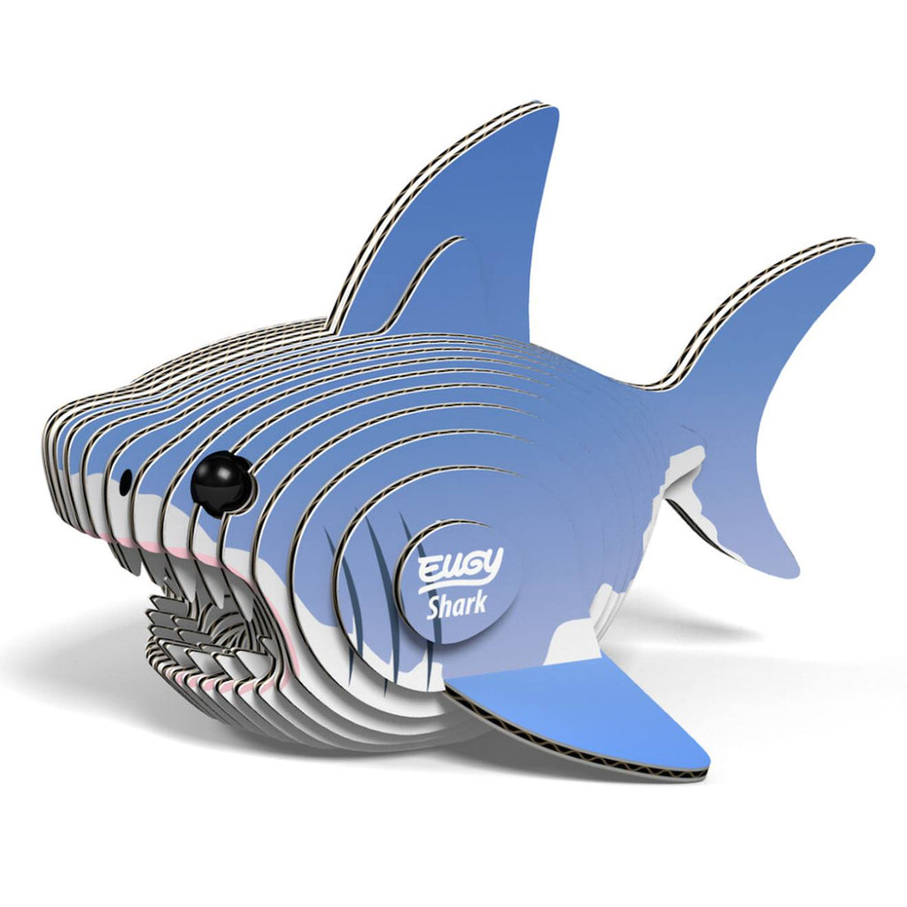 Puzzle 3D - requin blue