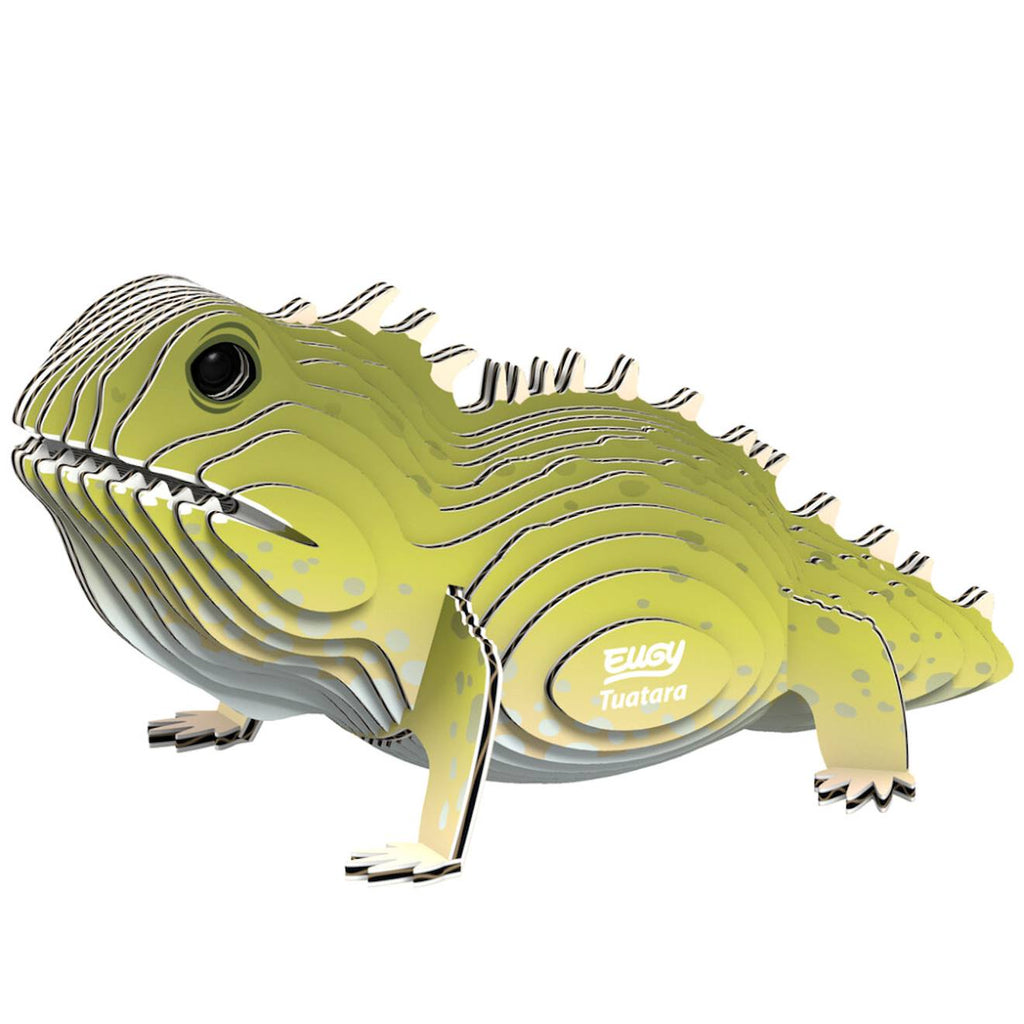 Puzzle 3D - tuatara green