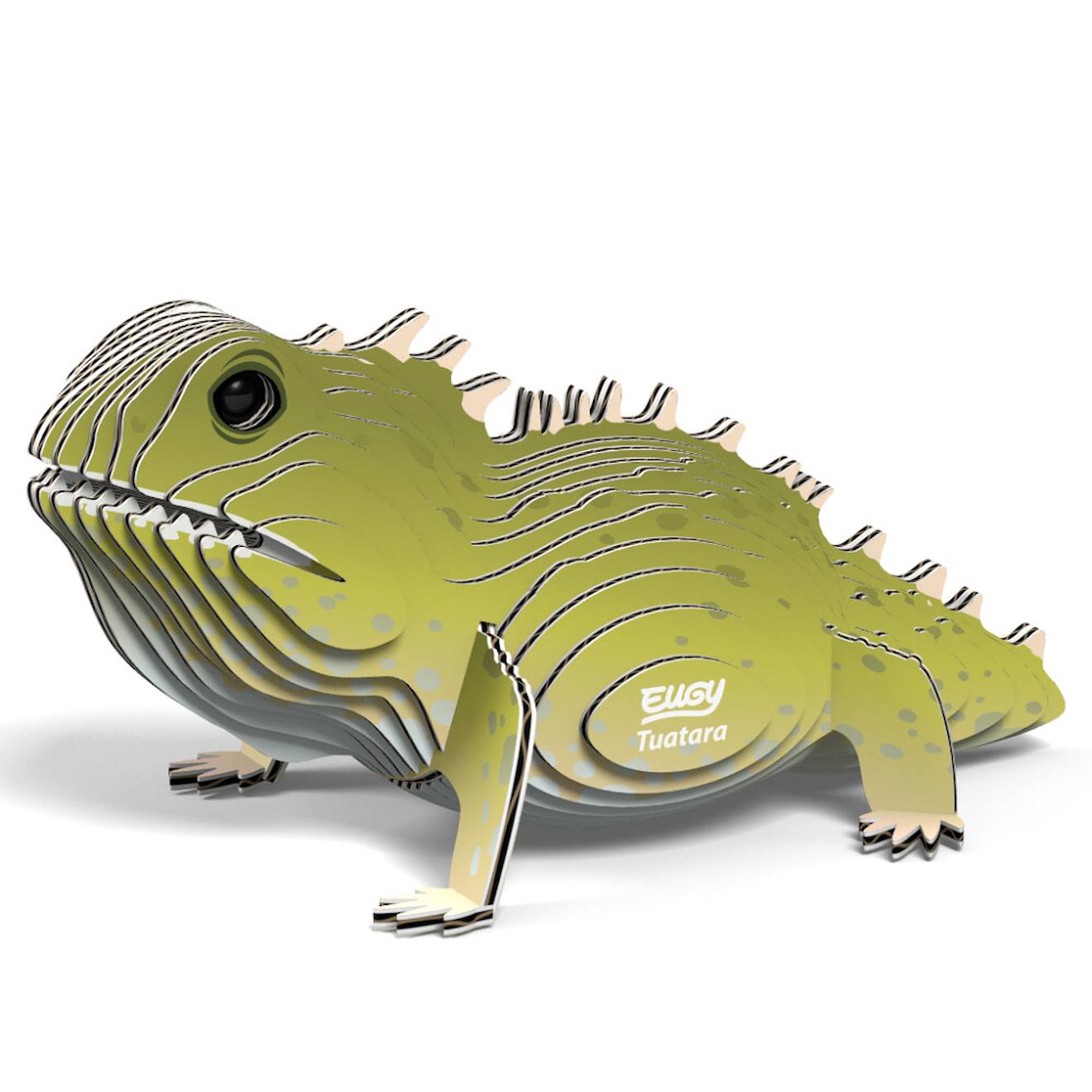 Puzzle 3D - tuatara green