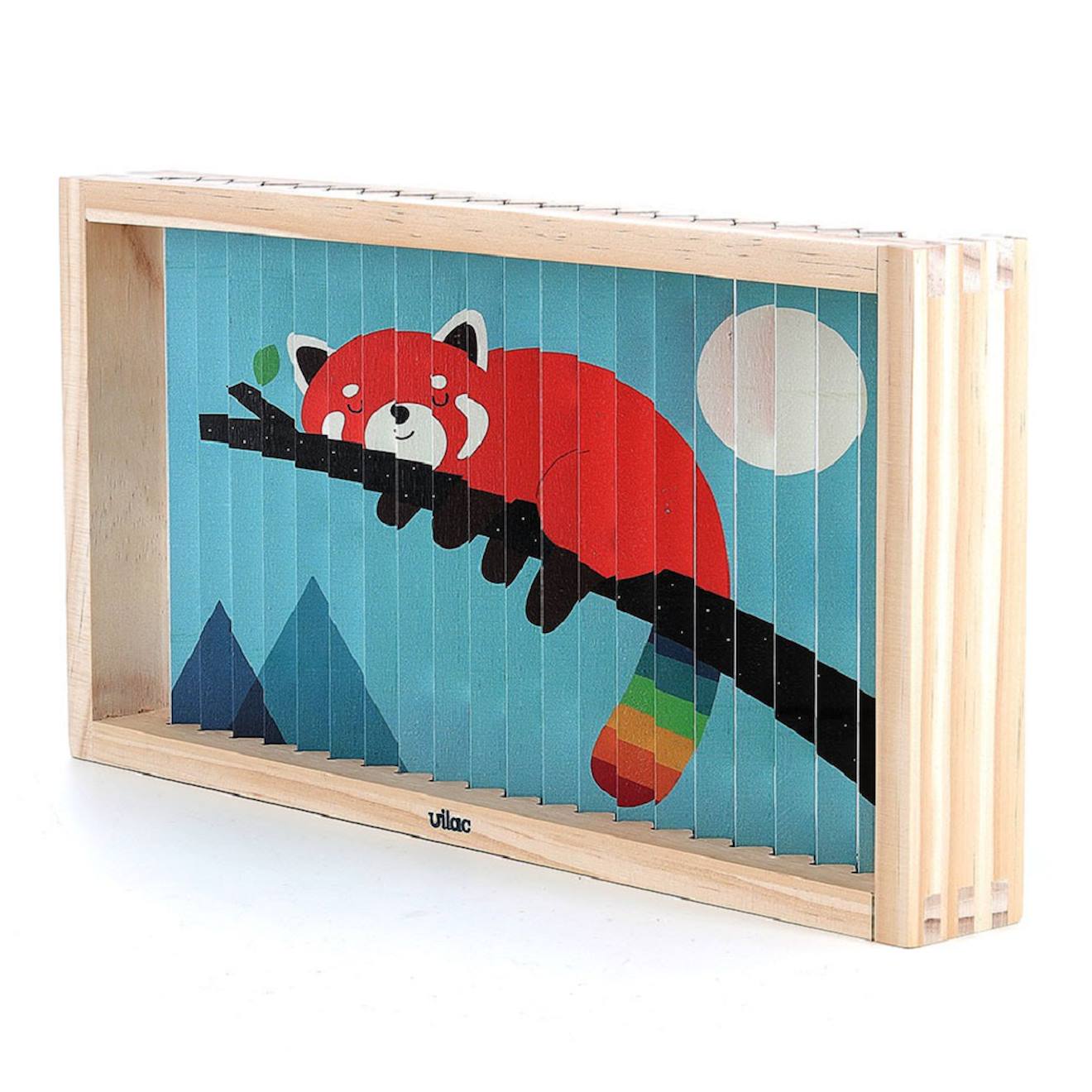 Puzzle 4d les animaux noir