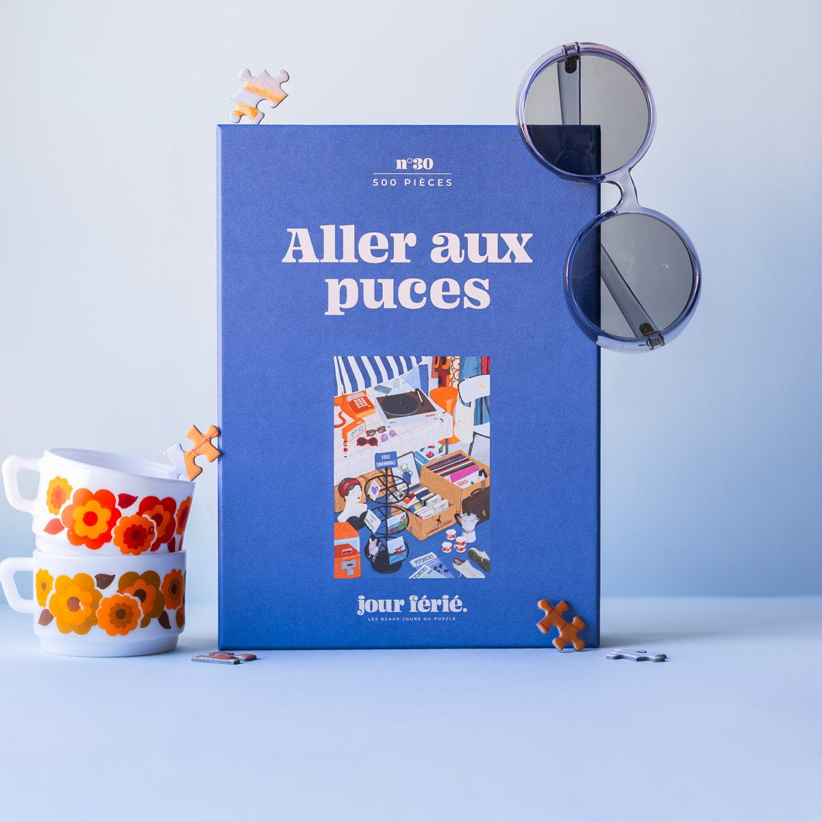 Puzzle 500 pièces Aller aux Puces