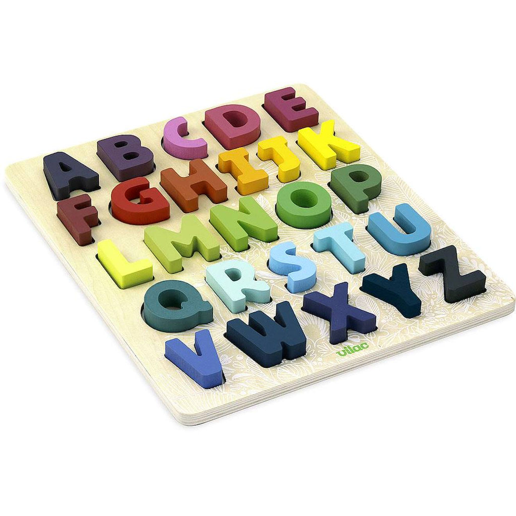Puzzle abc alphabet sous la canopée beige