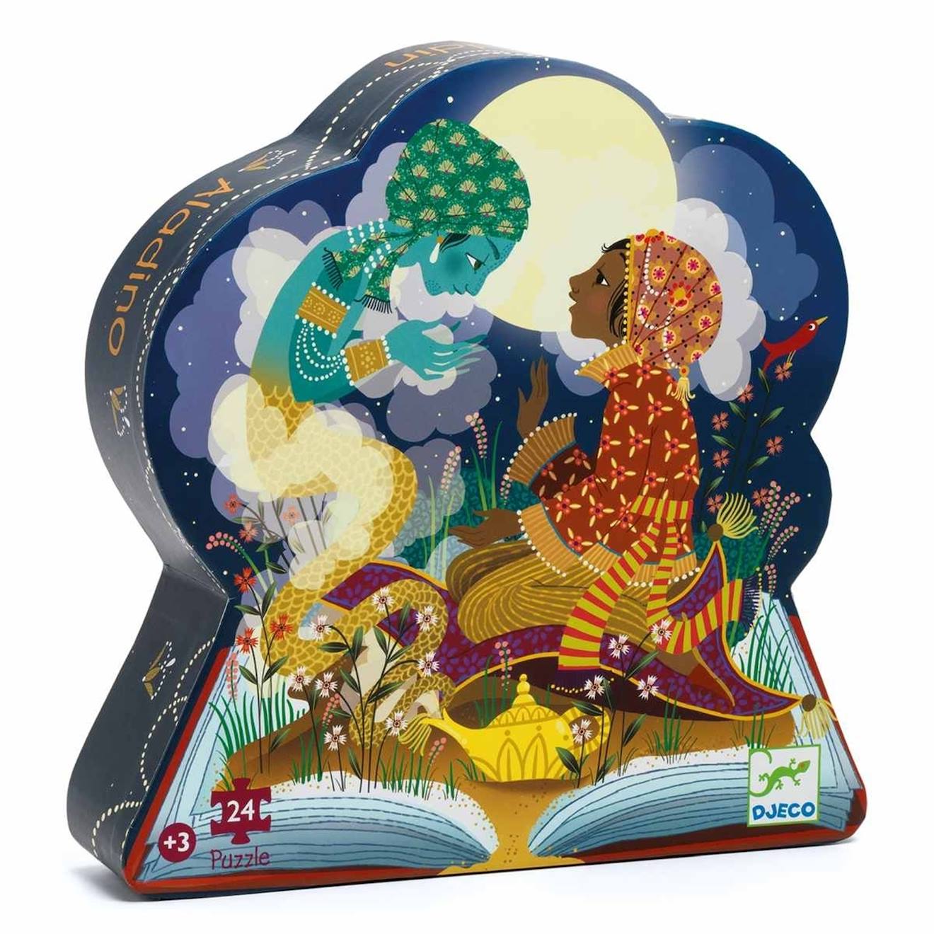 Puzzle aladin 24 pièces multicolore