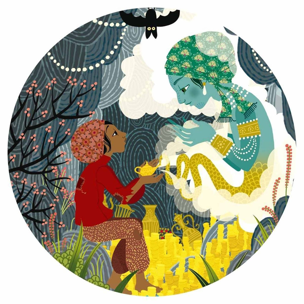 Puzzle aladin 24 pièces multicolore