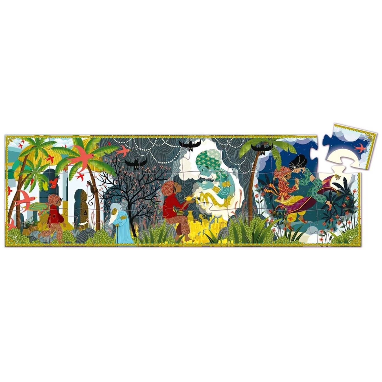 Puzzle aladin 24 pièces multicolore