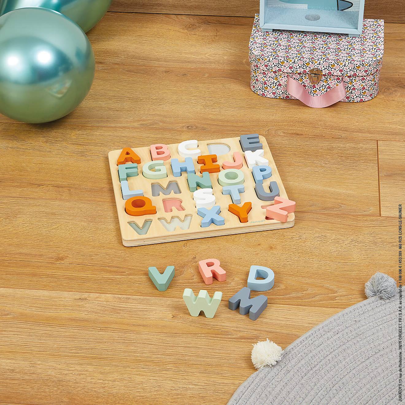 Puzzle alphabet sweet cocoon multicolore