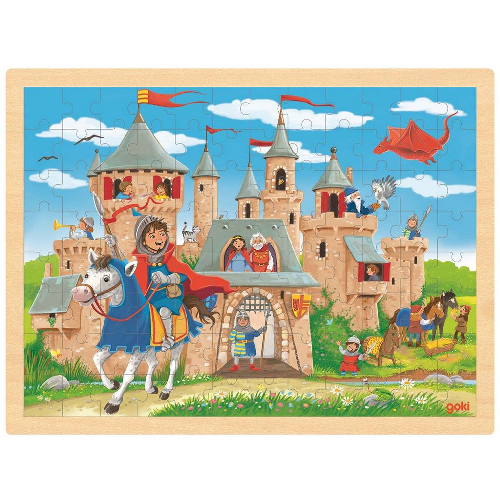 Puzzle château fort beige