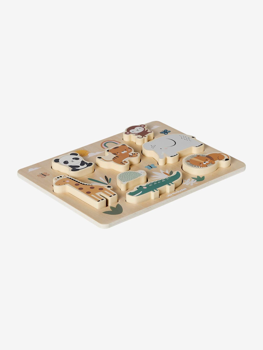 Puzzle chunky tanzanie en bois FSC bois