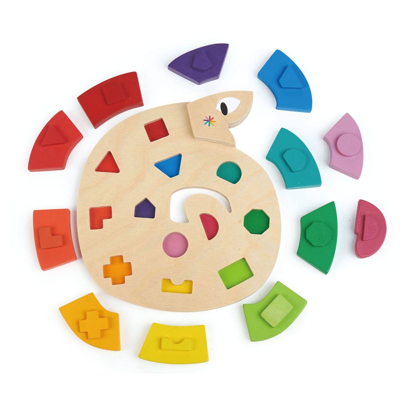 Puzzle color me happy beige